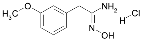 2-(3-methoxyphenyl)acetamidoxime hydrochloride