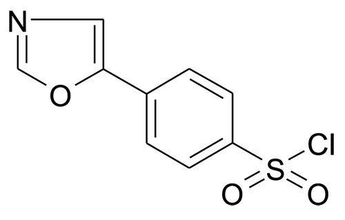 4-Oxazol-5-yl-benzenesulfonyl chloride