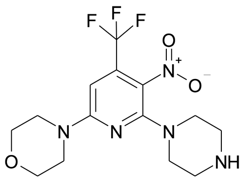 4'-(5-Nitro-6-piperazin-1''-yl-4-(trifluoromethyl)pyridin-2-yl)morpholine