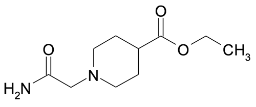 1-Carbamoylmethyl-piperidine-4-carboxylic acid ethyl ester