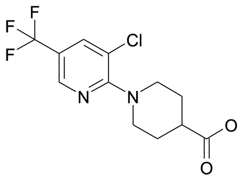 N-[3'-Chloro-5'-(trifluoromethyl)pyridin-2'-yl]piperidine-4-carboxylic acid