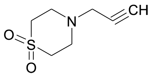 4-Prop-2-ynyl-thiomorpholine 1,1-dioxide