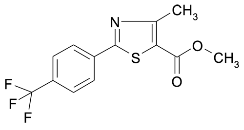4-Methyl-2-(4-trifluoromethyl-phenyl)-thiazole-5-carboxylic acid methyl ester
