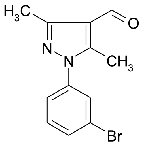 1-(3-Bromo-phenyl)-3,5-dimethyl-1H-pyrazole-4-carbaldehyde