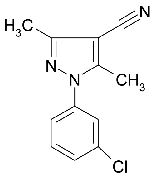 1-(3-Chloro-phenyl)-3,5-dimethyl-1H-pyrazole-4-carbonitrile
