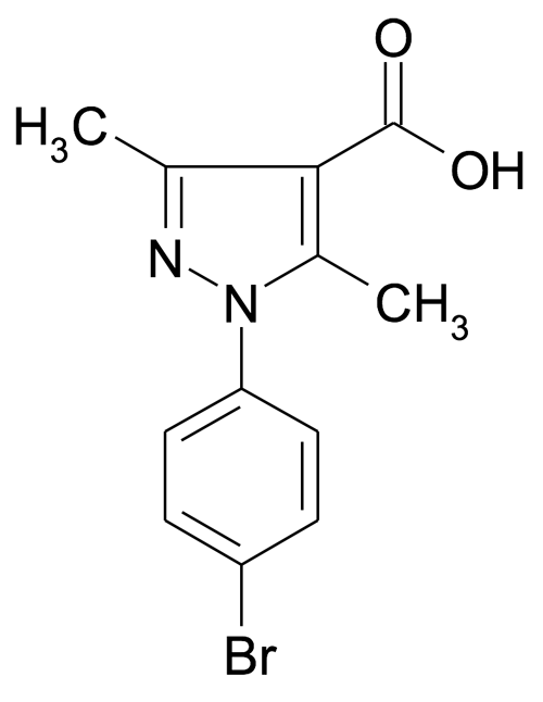 1-(4-Bromo-phenyl)-3,5-dimethyl-1H-pyrazole-4-carboxylic acid