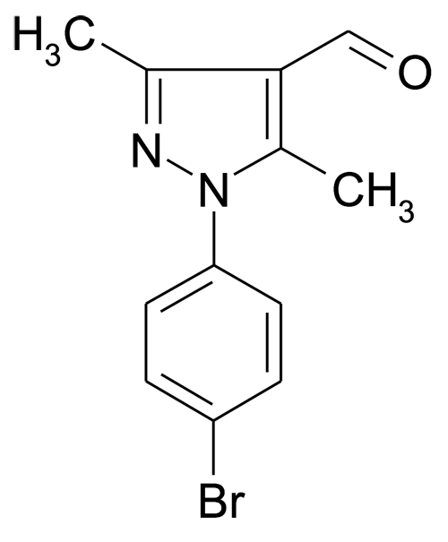 1-(4-Bromo-phenyl)-3,5-dimethyl-1H-pyrazole-4-carbaldehyde