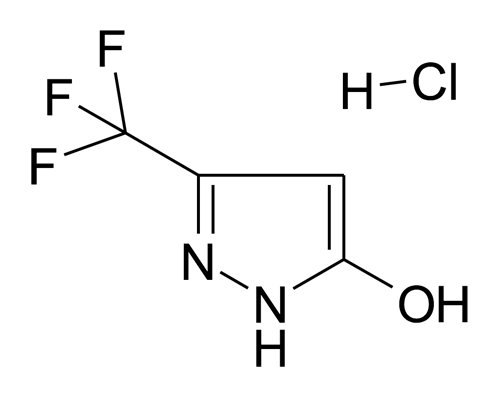 5-Trifluoromethyl-2H-pyrazol-3-ol; hydrochloride