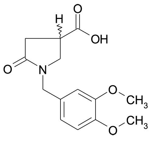 1-(3,4-Dimethoxy-benzyl)-5-oxo-pyrrolidine-3-carboxylic acid