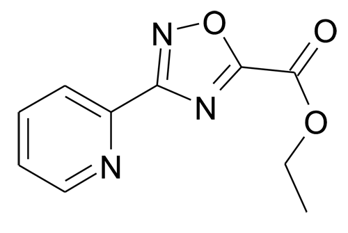 3-Pyridin-2-yl-[1,2,4]oxadiazole-5-carboxylic acid ethyl ester
