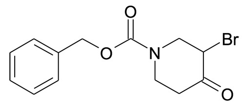 3-Bromo-4-oxo-piperidine-1-carboxylic acid benzyl ester
