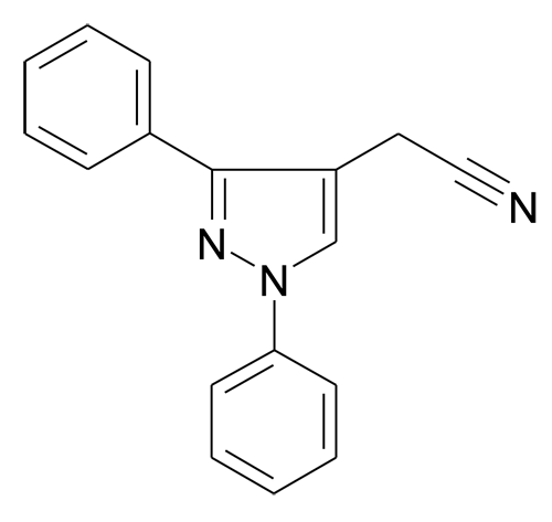 (1,3-Diphenyl-1H-pyrazol-4-yl)-acetonitrile