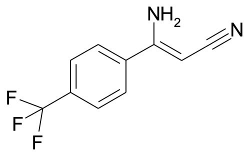 (Z)-3-Amino-3-(4-trifluoromethyl-phenyl)-acrylonitrile