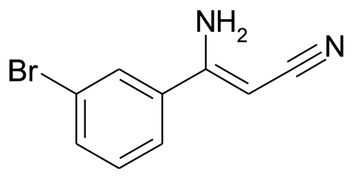 (Z)-3-Amino-3-(3-bromo-phenyl)-acrylonitrile