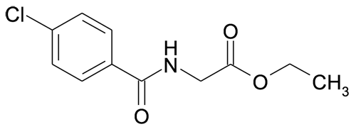 (4-Chloro-benzoylamino)-acetic acid ethyl ester