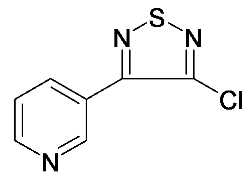 3-(4-Chloro-[1,2,5]thiadiazol-3-yl)-pyridine
