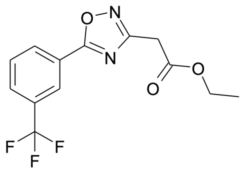 [5-(3-Trifluoromethyl-phenyl)-[1,2,4]oxadiazol-3-yl]-acetic acid ethyl ester