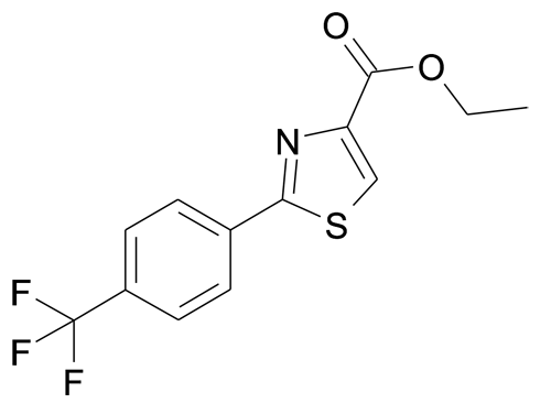 2-(4-Trifluoromethyl-phenyl)-thiazole-4-carboxylic acid ethyl ester