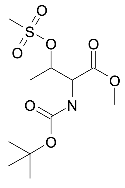 2-tert-Butoxycarbonylamino-3-methanesulfonyloxy-butyric acid methyl ester