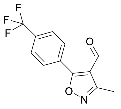 3-Methyl-5-(4-trifluoromethyl-phenyl)-isoxazole-4-carbaldehyde