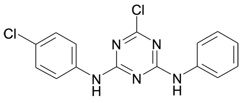 6-Chloro-N-(4-chloro-phenyl)-N'-phenyl-[1,3,5]triazine-2,4-diamine