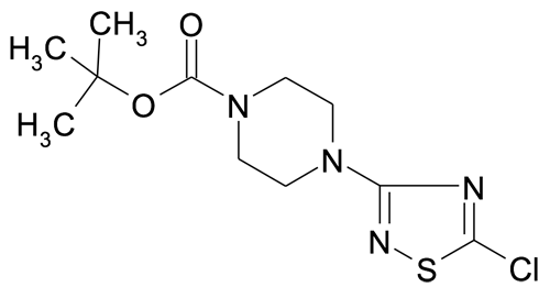 4-(5-Chloro-[1,2,4]thiadiazol-3-yl)-piperazine-1-carboxylic acid tert-butyl ester
