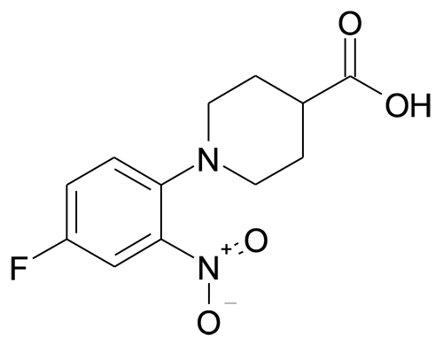 1-(4-Fluoro-2-nitro-phenyl)-piperidine-4-carboxylic acid