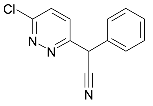 (6-Chloro-pyridazin-3-yl)-phenyl-acetonitrile