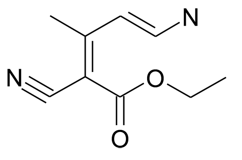 (2Z,4E)-5-Amino-2-cyano-3-methyl-penta-2,4-dienoic acid ethyl ester