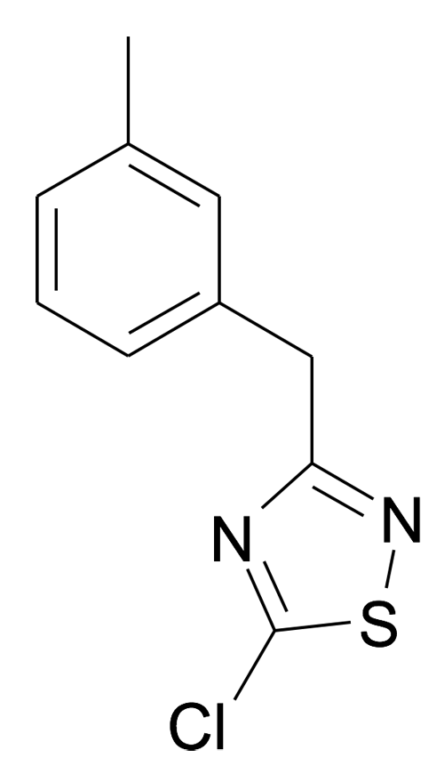 5-Chloro-3-(3-methyl-benzyl)-[1,2,4]thiadiazole