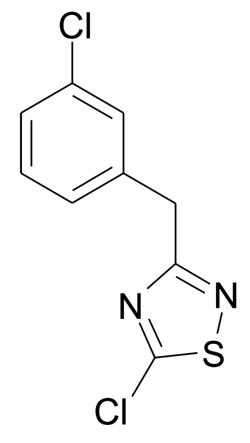 5-Chloro-3-(3-chloro-benzyl)-[1,2,4]thiadiazole