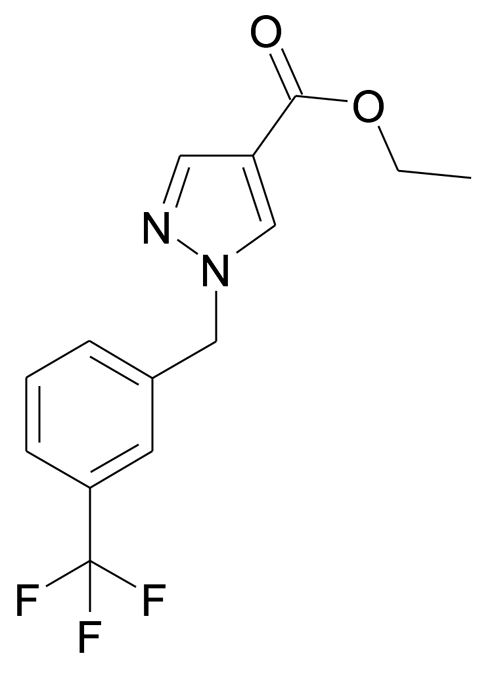 1-(3-Trifluoromethyl-benzyl)-1H-pyrazole-4-carboxylic acid ethyl ester