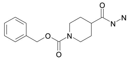 4-Hydrazinocarbonyl-piperidine-1-carboxylic acid benzyl ester