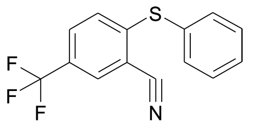 2-Phenylsulfanyl-5-trifluoromethyl-benzonitrile