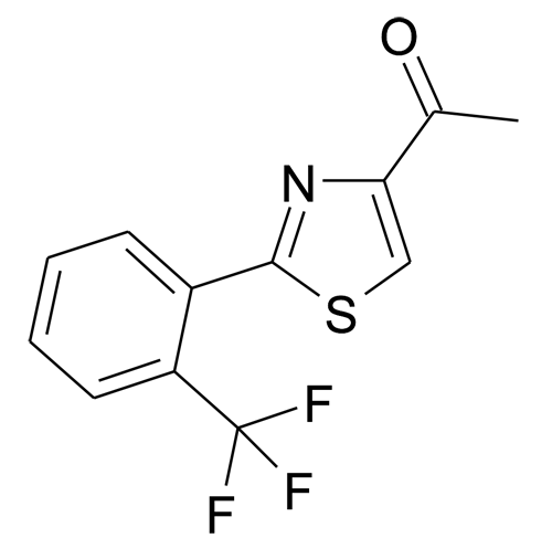 1-[2-(2-Trifluoromethyl-phenyl)-thiazol-4-yl]-ethanone