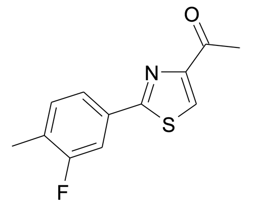 1-[2-(3-Fluoro-4-methyl-phenyl)-thiazol-4-yl]-ethanone