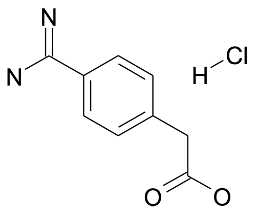 (4-Carbamimidoyl-phenyl)-acetic acid; hydrochloride