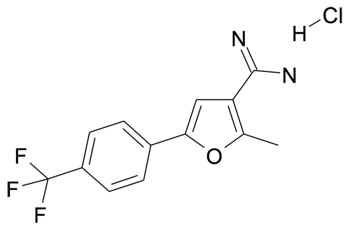 2-Methyl-5-(4-trifluoromethyl-phenyl)-furan-3-carboxamidine; hydrochloride