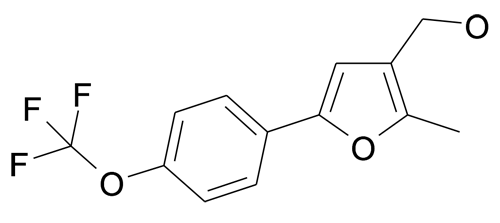 [2-Methyl-5-(4-trifluoromethoxy-phenyl)-furan-3-yl]-methanol