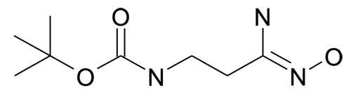 [2-(N-Hydroxycarbamimidoyl)-ethyl]-carbamic acid tert-butyl ester