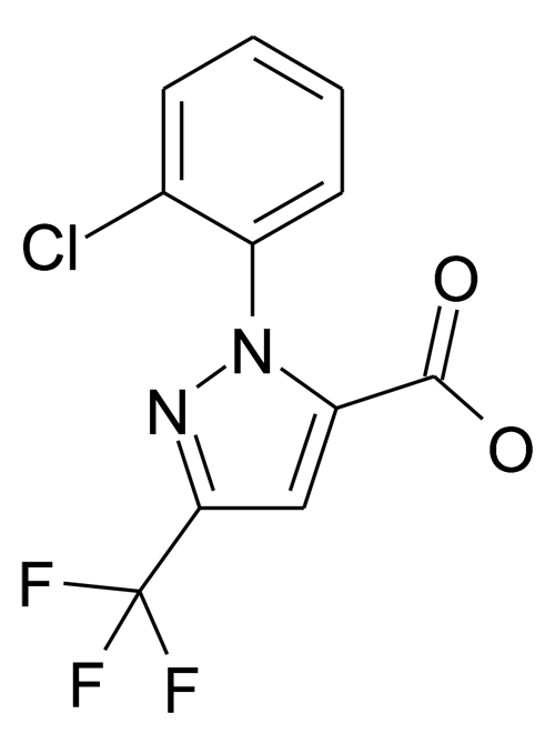 2-(2-Chloro-phenyl)-5-trifluoromethyl-2H-pyrazole-3-carboxylic acid