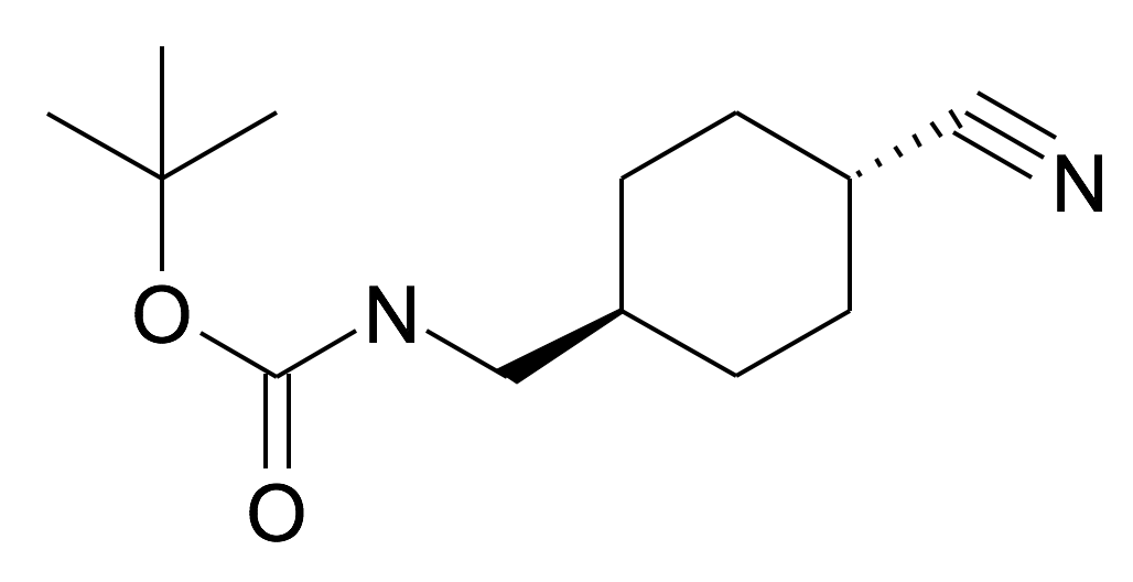 (4-Cyano-cyclohexylmethyl)-carbamic acid tert-butyl ester and Enantiomer
