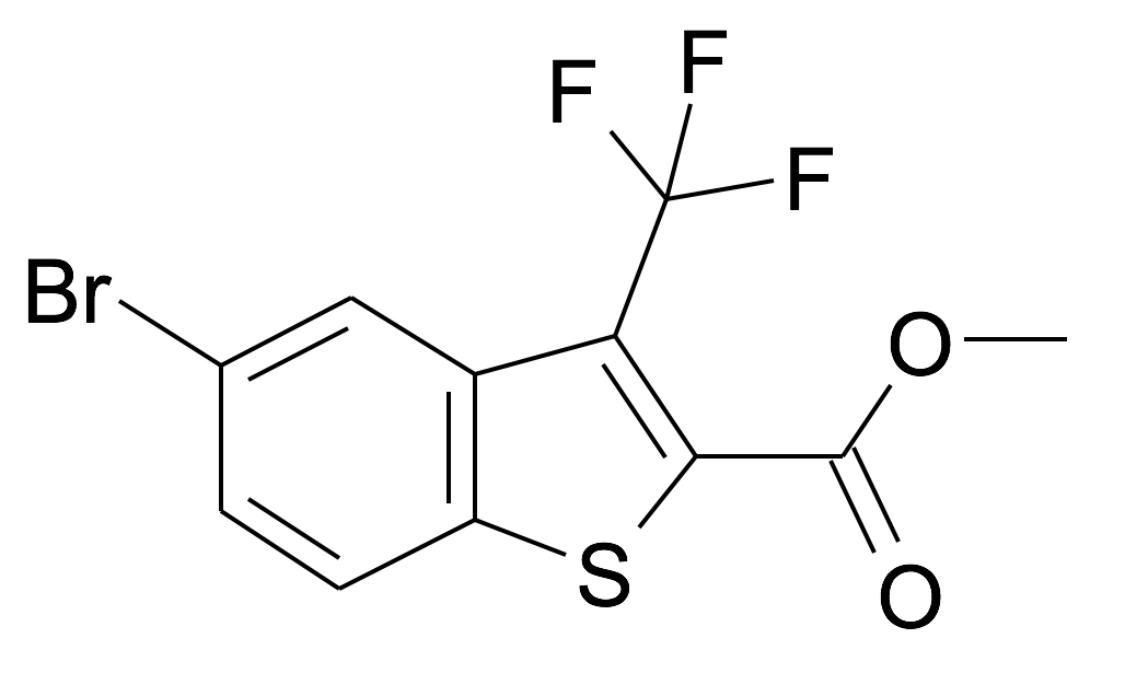 5-Bromo-3-trifluoromethyl-benzo[b]thiophene-2-carboxylic acid methyl ester