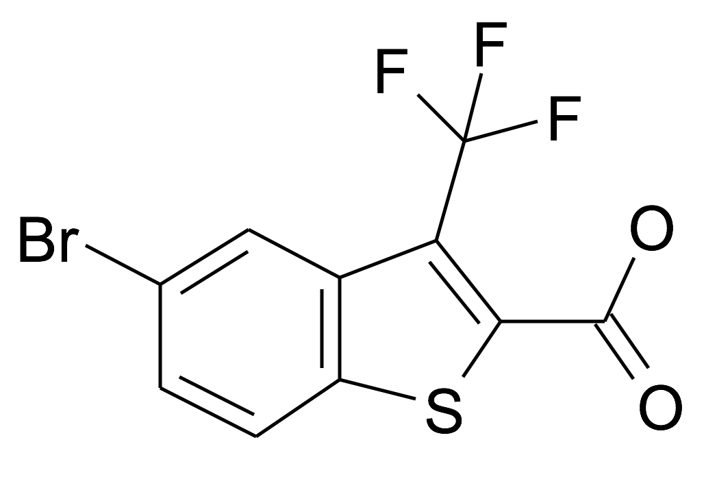5-Bromo-3-trifluoromethyl-benzo[b]thiophene-2-carboxylic acid