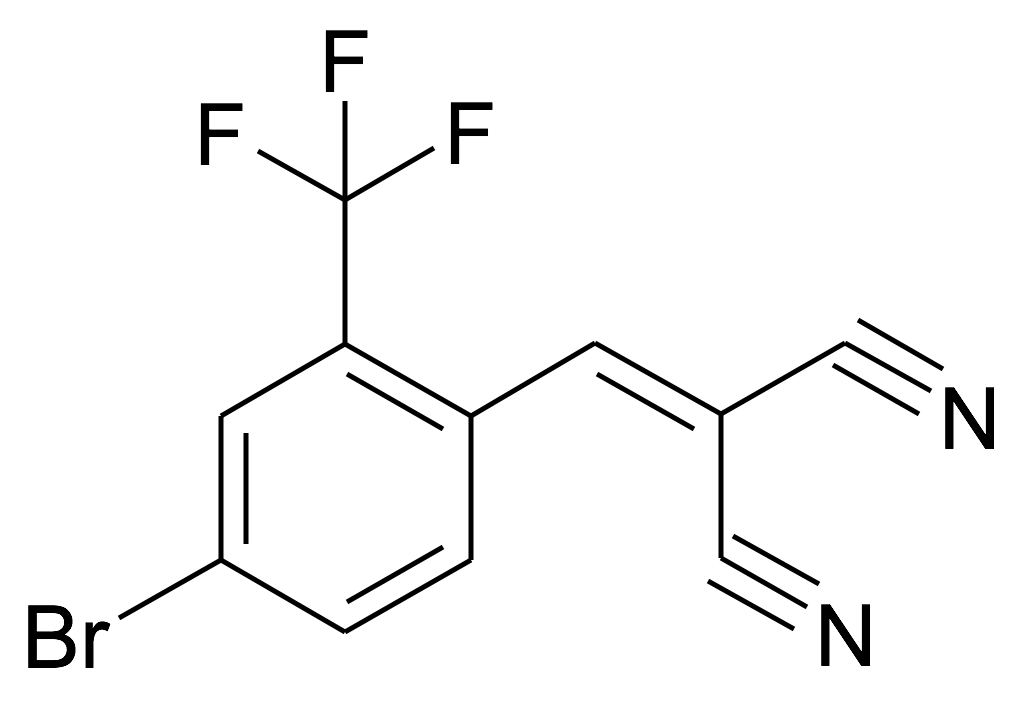 2-(4-Bromo-2-trifluoromethyl-benzylidene)-malononitrile