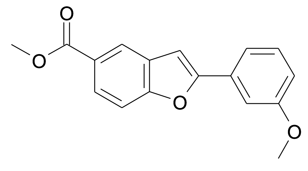 2-(3-Methoxy-phenyl)-benzofuran-5-carboxylic acid methyl ester