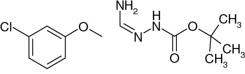 N'-[1-Amino-2-(3-chlorophenoxy)ethylidene]hydrazinecarboxylic acid tert-butyl ester