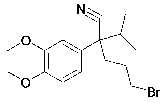 5-Bromo-2-(3,4-dimethoxy-phenyl)-2-isopropyl-pentanenitrile