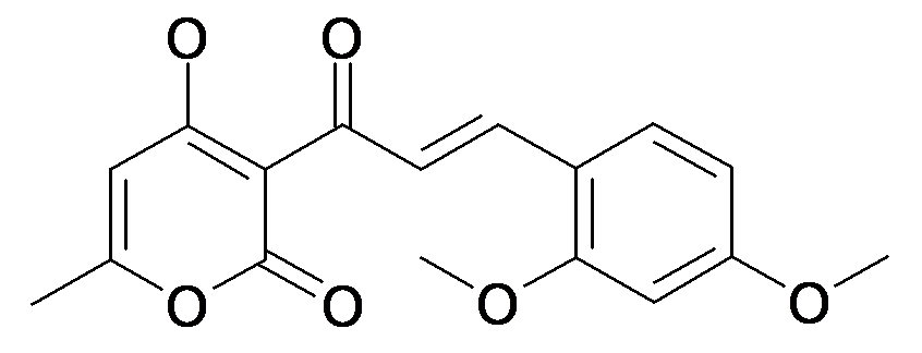3-[(E)-3-(2,4-Dimethoxy-phenyl)-acryloyl]-4-hydroxy-6-methyl-pyran-2-one