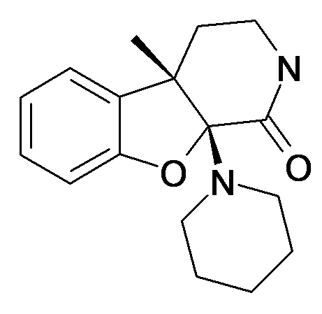 (4aS,9aR)-4a-Methyl-9a-piperidin-1-yl-3,4,4a,9a-tetrahydro-2H-benzo[4,5]furo[2,3-c]pyridin-1-one
